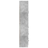 Cabinet Set 2 pcs Concrete Grey 66 x 34.5 x 87 cm 3416964