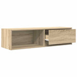 ZNTS TV Cabinet Sonoma Oak 100x31x25.5 cm Engineered Wood 861476