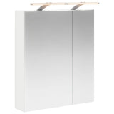 Bathroom Mirror Cabinet White 60 x 14.5 x 70 cm Engineered wood 889063