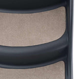 Folding 3-Step Dog Stairs Dark Grey 171174