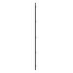 Wall Mirror with LED Lights 40x90 cm Glass Oval 3189163