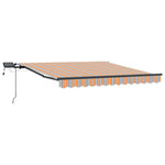 Retractable Awning Manual Multicolour 300 x 250 cm Fabric 3330002