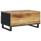 Coffee Table 80x54x40 cm Solid Wood Mango&Engineered Wood 351954