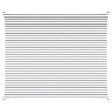 Sun Shade Sail Light Grey and White 6 x 5 m 42031133
