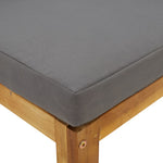 Sectional Corner Sofas 2 pcs with Cushions Solid Wood Acacia 318551