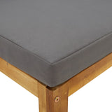 Sectional Corner Sofas 2 pcs with Cushions Solid Wood Acacia 318551