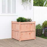 Garden Planter 70x70x70 cm Solid Wood Douglas 837437