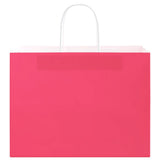 Paper Bags 250 pcs with Handles Pink 32x17x25 cm 4101677