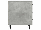 Bedside Cabinet Concrete Grey 43 x 41 x 66.5 cm Engineered Wood 894788