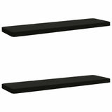 2-Piece Bench Cushions VUGHT 2 pcs 100% Polyester Black 951373