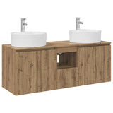 Bathroom Cabinet Set 3 pcs Artisan Oak 49.5 x 44.5 x 65 cm 3405686