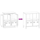 Sideboard Pink 68x39x73.5 cm Cold-rolled Steel 851359