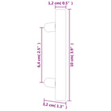 Cabinet Handles 20 pcs Bronze 64 mm Stainless Steel 3203611