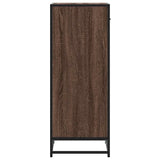 Shoe Rack Brown Oak 48x38x97.5 cm Engineered Wood 849213