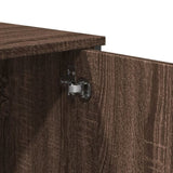 Highboard Brown Oak 79.5x35.5x137.5 cm Engineered wood 3295311