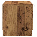 TV Cabinet Old Wood 80x35x36.5 cm Engineered Wood 856854
