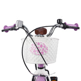Kids Bike 18 Inches for 5-7 Years Old Purple 42009605