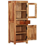 Highboard 40x34x110 cm Solid Wood Acacia 338431