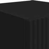 TV Wall Cabinet 2 pcs Black 30 x 31 x 100 cm Engineered Wood 892312