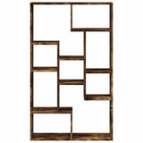 Bookcase Smoked Oak 72x20x120.5 cm Engineered Wood 858160