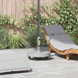 Parasol Base 29.8kg Grey Granite and Stainless Steel Round 42006583