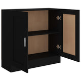 Book Cabinet Black 82.5x30.5x80 cm Engineered Wood 802706