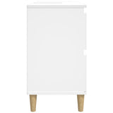 Sink Cabinet White 80x33x60 cm Engineered Wood 821268