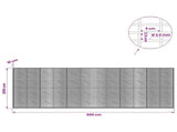 Gabion with 3.5 mm Wire and 5x2.5 cm Mesh 600x10x200 cm 3461622