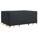Furniture Cover Plain Black 280 x 204 x 106 cm 420D 4105841