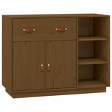 Sideboard Honey Brown 98.5x40x75 cm Solid Wood Pine 820140