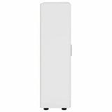Sideboard with Shelf FLORIN High Gloss White 55.5 x 29 x 100 cm 880255