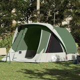 Family Tent Cabin 6-Person Green Waterproof 4100667