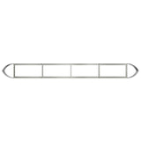 Raised Garden Bed Galvanised Steel 380 x 40x 40 cm Steel 8011738