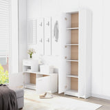 Hallway Wardrobe White 55x25x189 cm Engineered Wood 802849