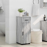Bathroom Cabinet with Drawer Grey Sonoma 30 x 35 x 80 cm 883330