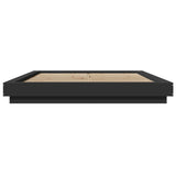 Bed Frame without Mattress Black 160x200 cm 3281176