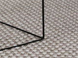Area Rugs Rectangular LUGO Cream and Taupe 200 x 80 cm 42022701