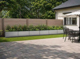 Raised Garden Bed Silver 480 x 40 x 55 cm galvanized 8006291