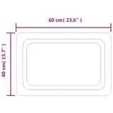 LED Bathroom Mirror 40x60 cm 3154091