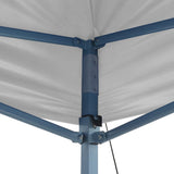 Professional Folding Party Tent 3x6 m Steel White 48864