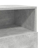 Bedside Cabinets 2 pcs with 2 Drawers Concrete Grey 36x36x68 cm 858585
