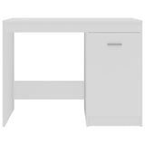 801796 Desk White 100x50x76 cm Engineered Wood