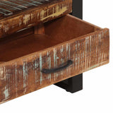 Bookshelf 118x30x200 cm Solid Reclaimed Wood 321054