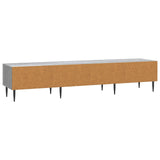 TV Cabinet Grey Sonoma 147 x 34.5 x 30 cm Engineered Wood 894941