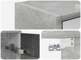 Bathroom Mirror Cabinet Concrete Grey 73.5 x 16 x 62.5 cm 889178