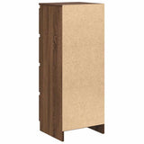Sideboard Brown Oak 37.5x35x99 cm Engineered Wood 861703