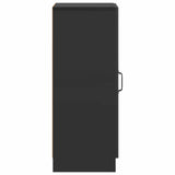 Sideboard Black 33 x 34.5 x 87 cm Engineered Wood 895746
