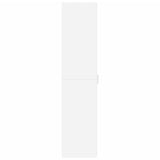 Highboard White 40x42.5x185 cm Engineered Wood 3281399