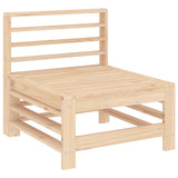 9 Piece Garden Lounge Set Solid Wood Pine 3186298