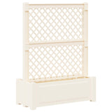 Big Planter with Trellis White 99.5 x 43 x 133.5 PP 42041728